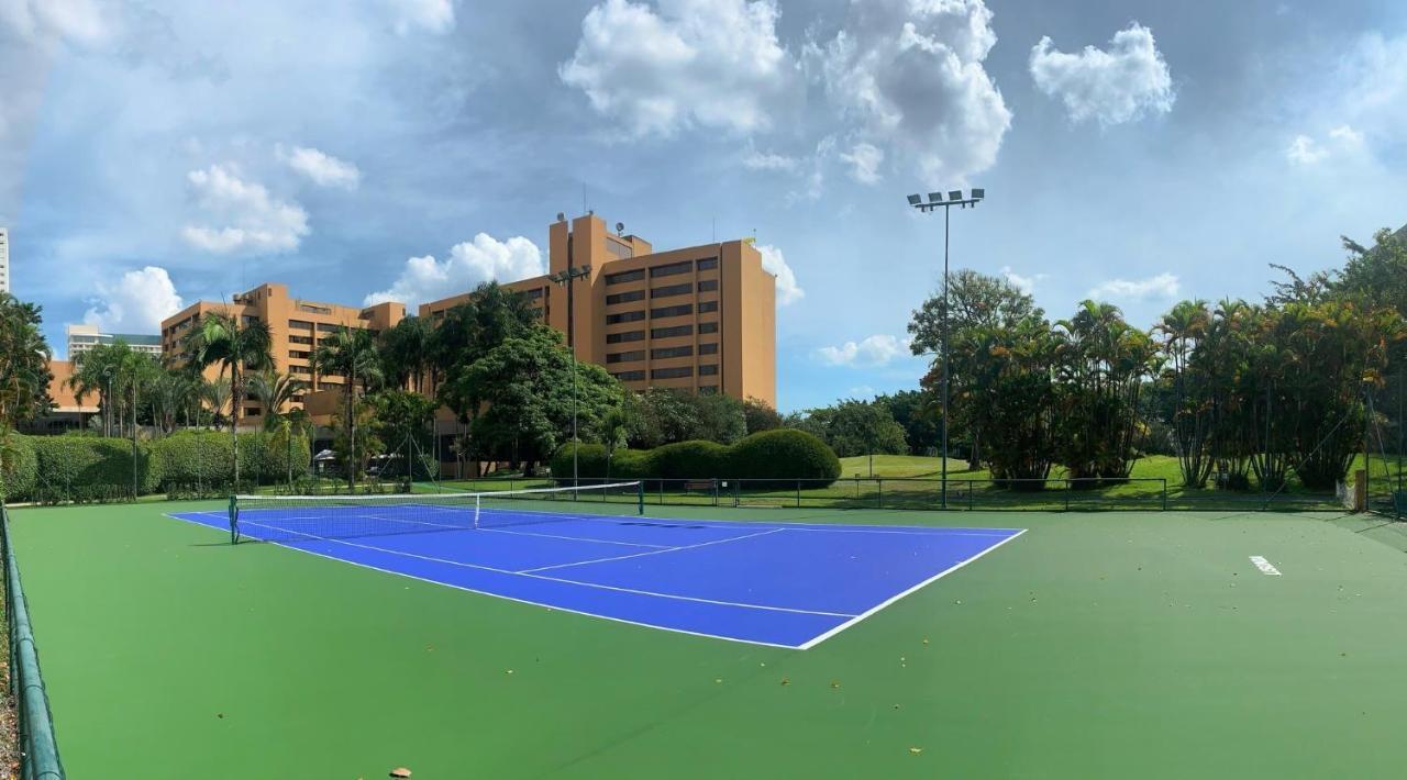 Hotel Transamerica Сао Паоло Екстериор снимка Tennis Courts